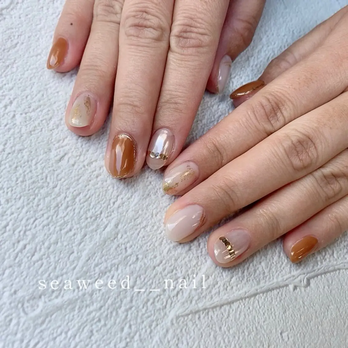 ネイル seaweed nailのネイルデザイン