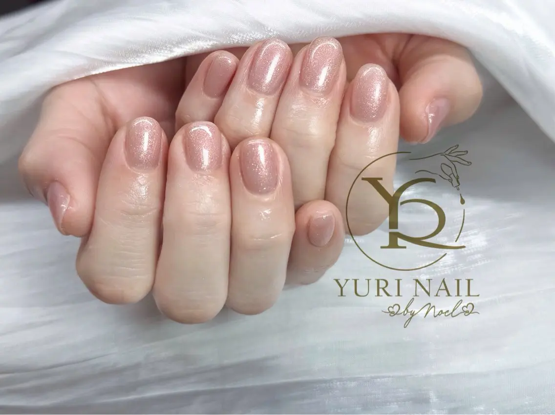 ネイル チークネイル フットネイル フレンチネイル グラデーション キラキラネイル ハンドネイル フットネイル YURI Nail Funabashiのネイルデザイン