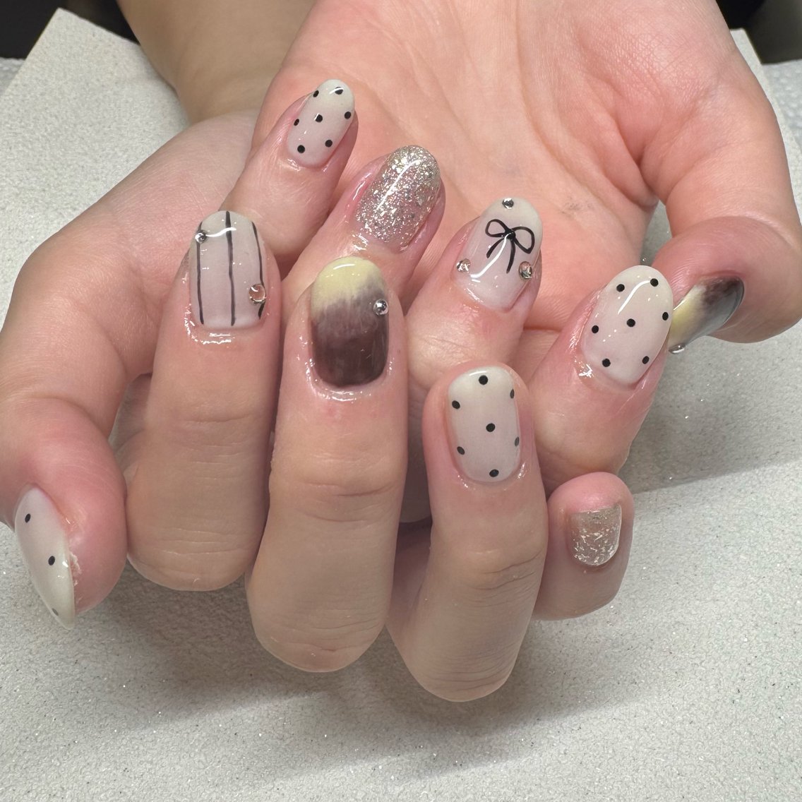 ネイル ハンドネイル Rimie Yamauchiのネイルデザイン