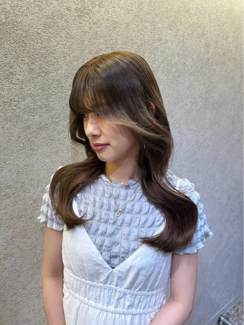 ロング 🩶韓国風/レイヤー / kanon🩶のヘアスタイル
