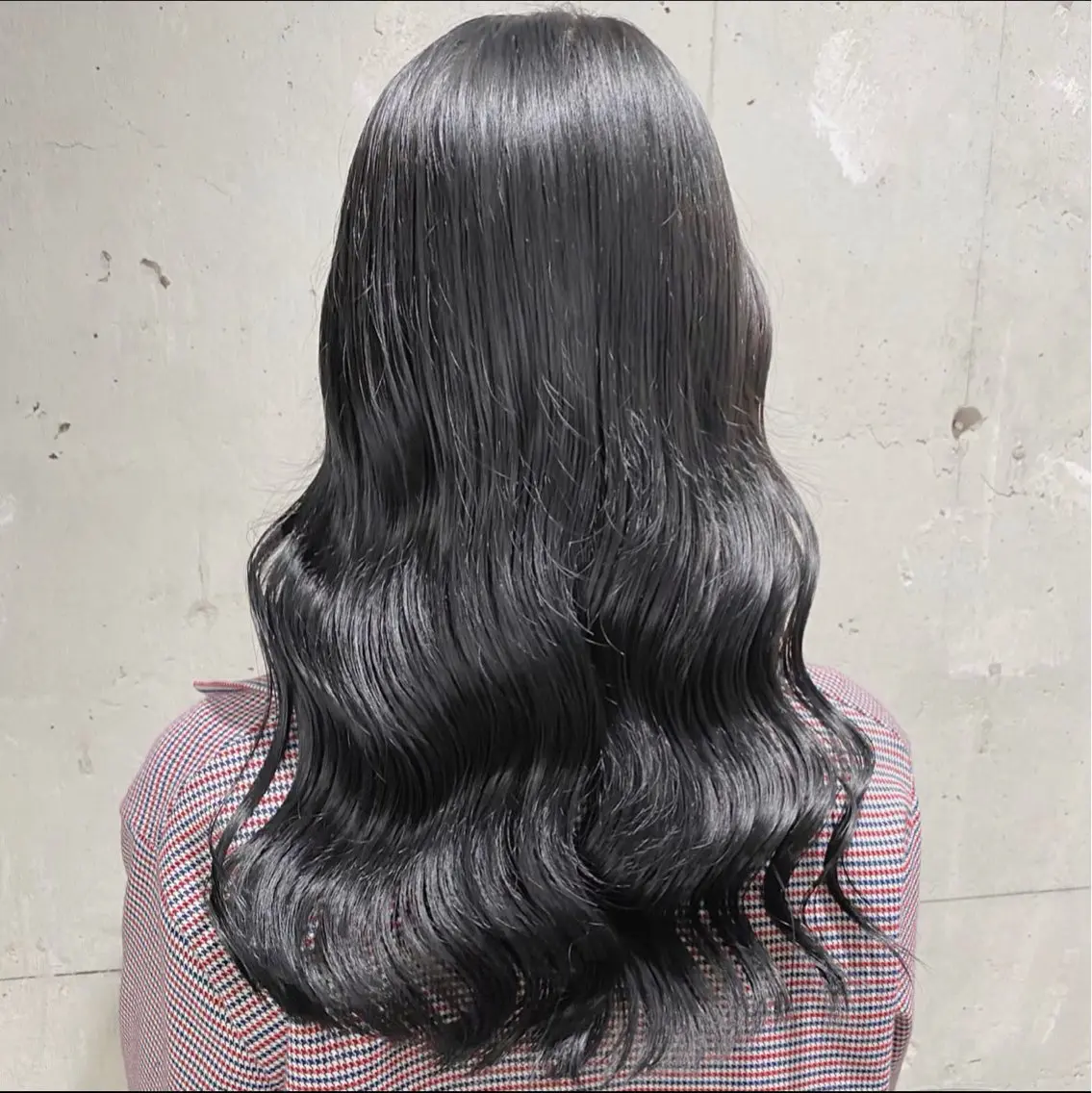 セミロング カラー 💖似合わせカラー ブリーチ💖レイヤーのヘアスタイル
