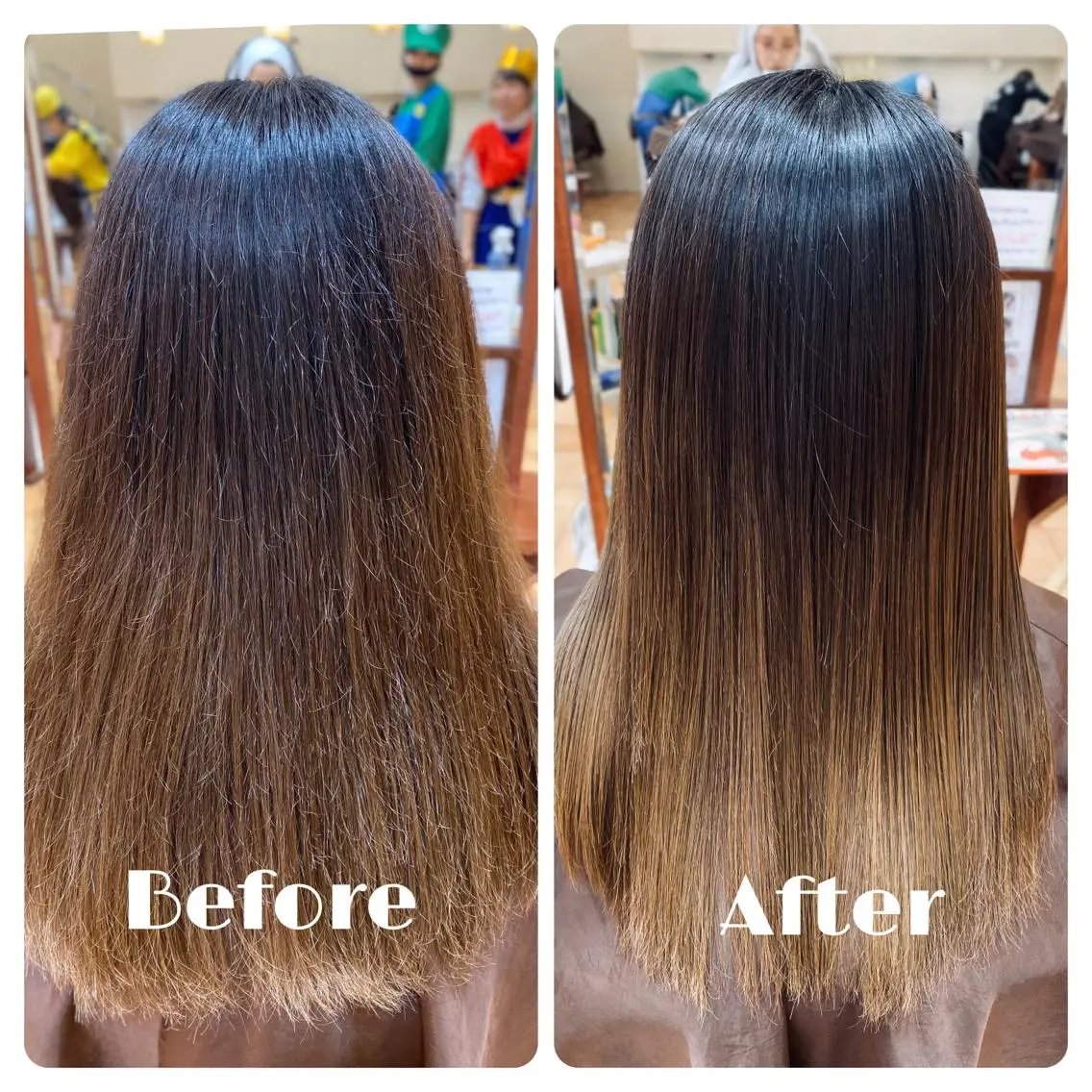 ロング 大野 あさみのヘアスタイル