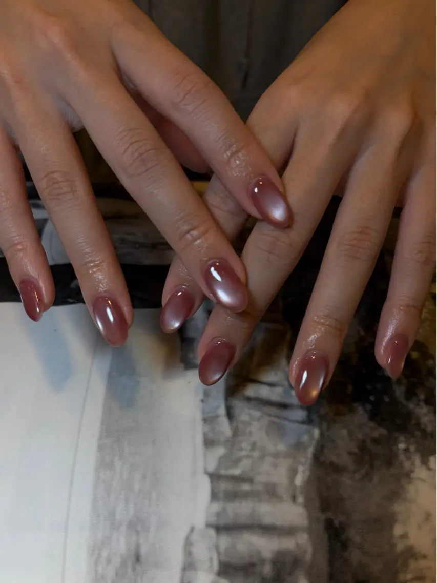 ネイル マグネットネイル Hi,nail mahoのネイルデザイン