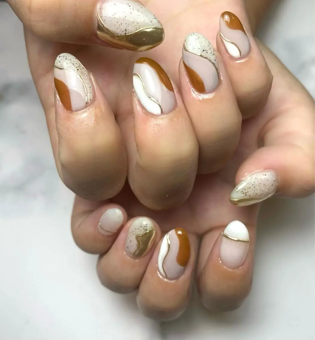 ネイル ショートネイル ハンドネイル ameria meguのネイルデザイン