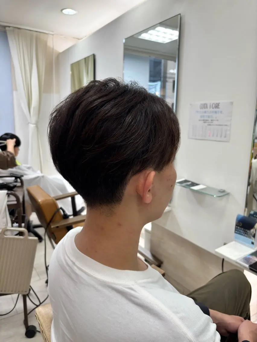 ショート メンズ カット メンズモデル募集/ 加藤のヘアスタイル