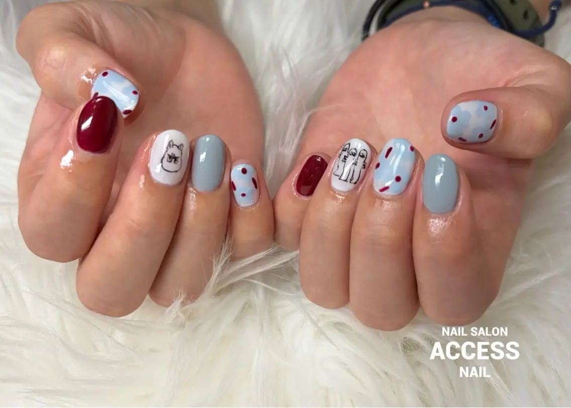 ネイル access nailのネイルデザイン