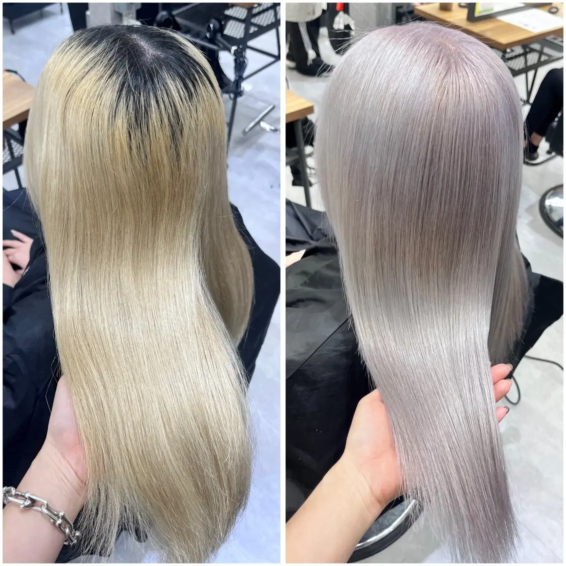 ロング カラー ヘアカラー トリートメント MAKO ❤️🔥NEXTのヘアスタイル