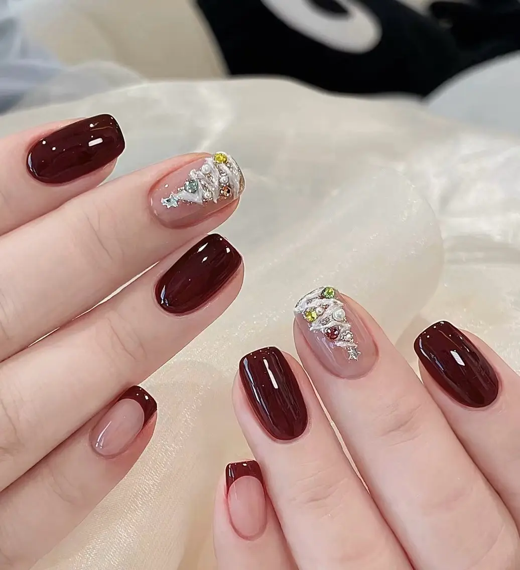 ネイル 冬ネイル クリスマス 🎀🎀YooLi Nail Salonのネイルデザイン