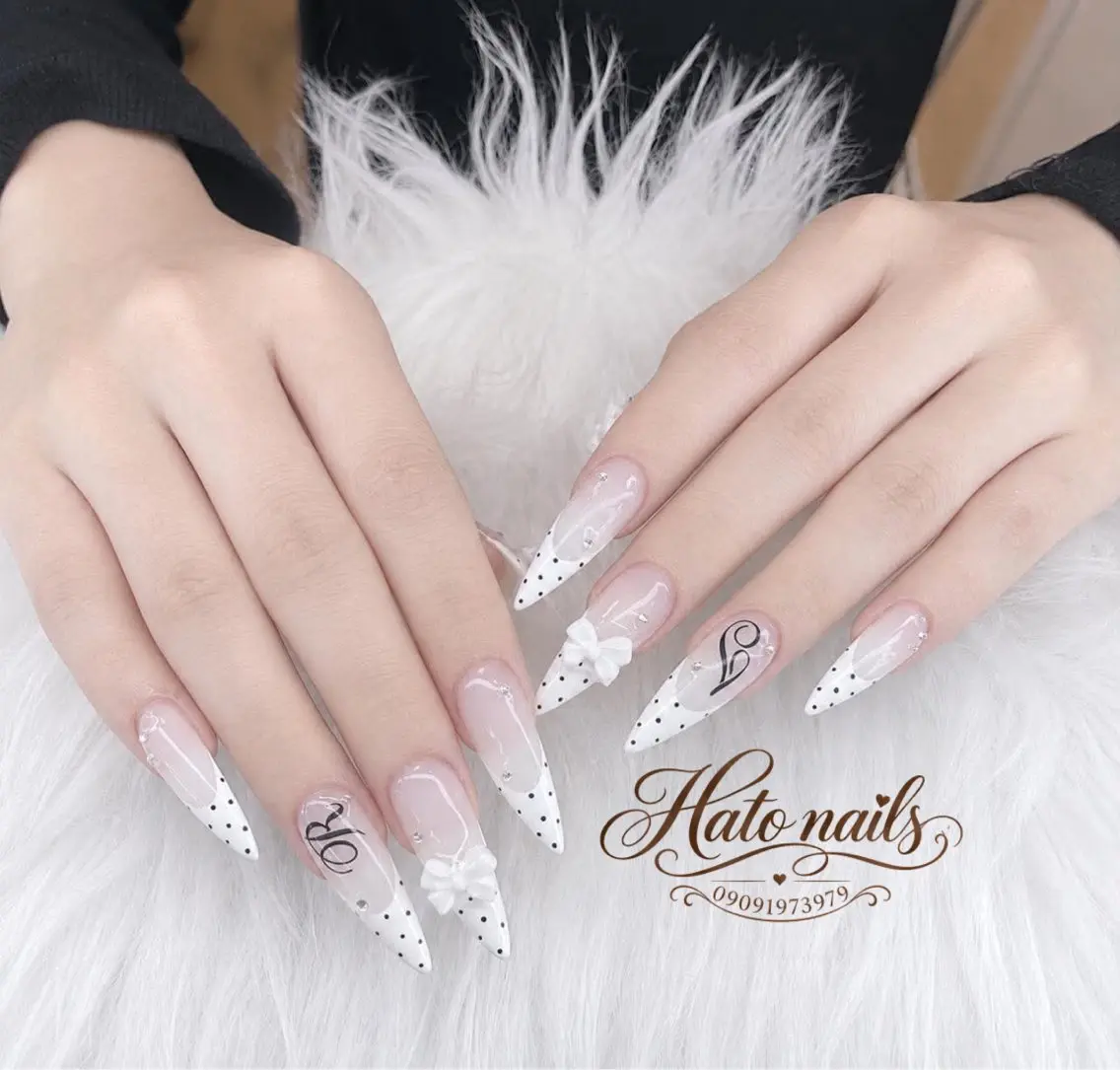 ロング 韓国風ヘア ロング ハンドネイル Hato Nailsのネイルデザイン