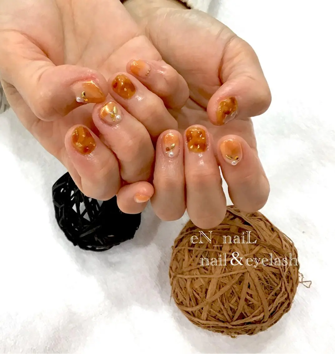 ショート ネイル EN_NAIL 野中本店Ayakaのネイルデザイン