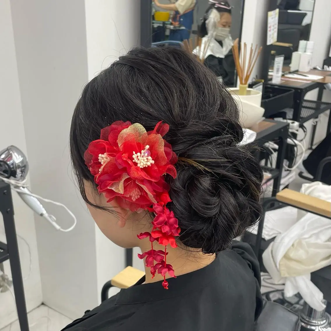 ショート カラー パーマ ヘアアレンジ メンズ キッズ ネイル マツエク・マツパ アイブロウ 子どものヘアアレンジ mona/ ストレートスタイル✨のヘアスタイル