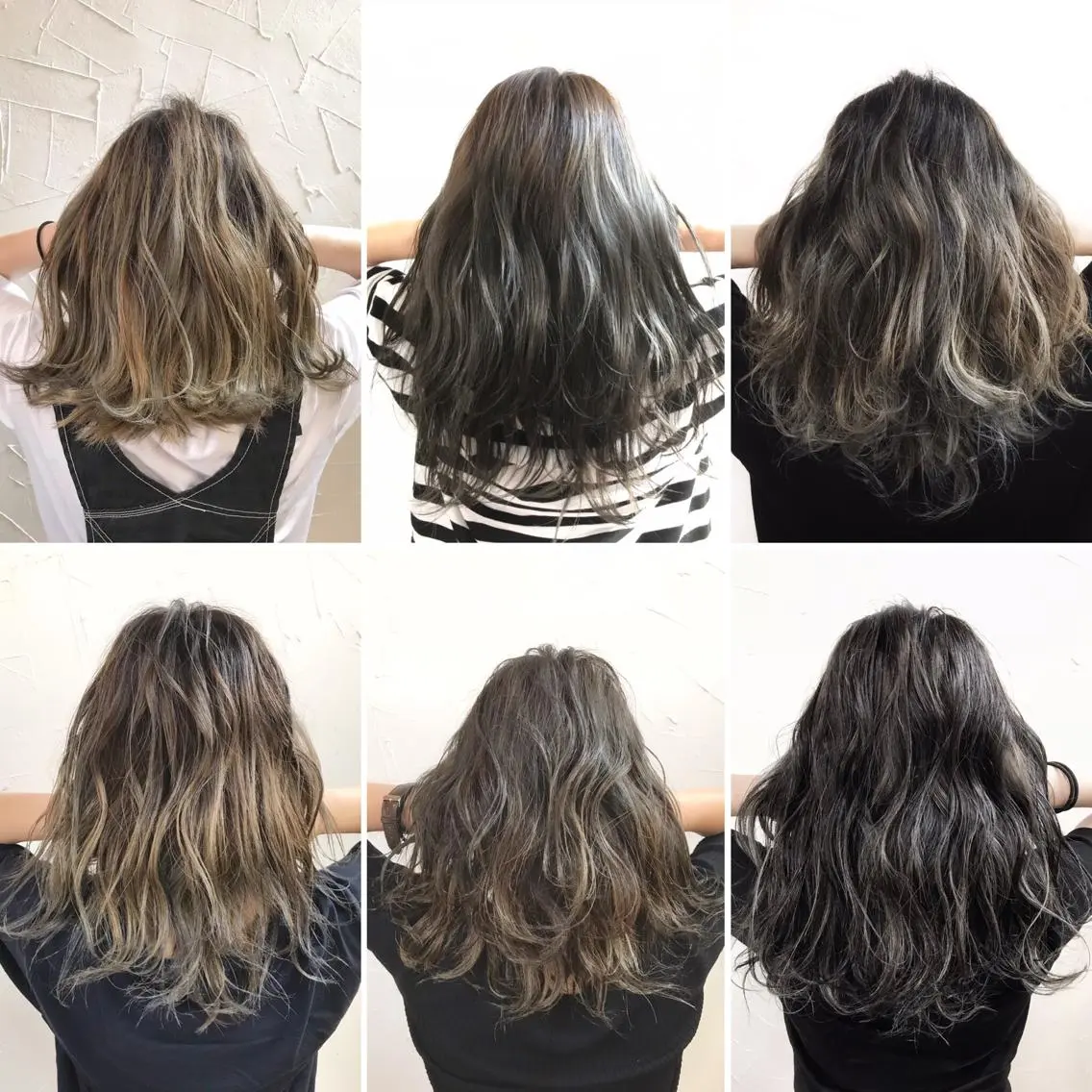 ロング カット ヘアカラー トリートメント Berry Berryのヘアスタイル