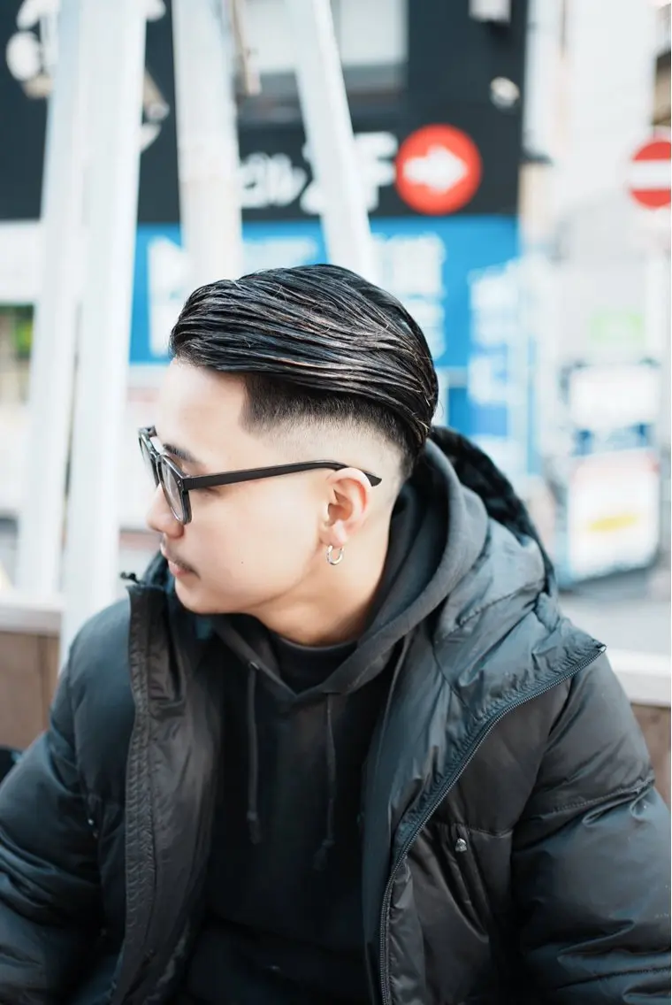 ショート メンズ カット ヘアカラー ANSER スズカ 🦋メンズカットのヘアスタイル
