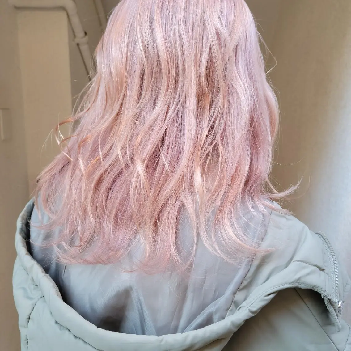 ロング カット ヘアカラー トリートメント 🇰🇷透明感×ハイ トーン🌟tomoのヘアスタイル
