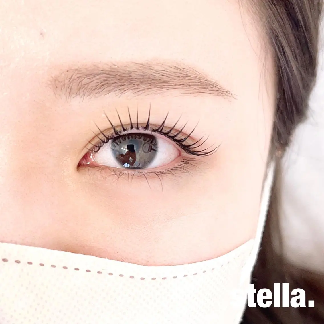 マツエク・マツパ 一重×まつ毛パーマ Stella eyelashのマツエク・マツパデザイン