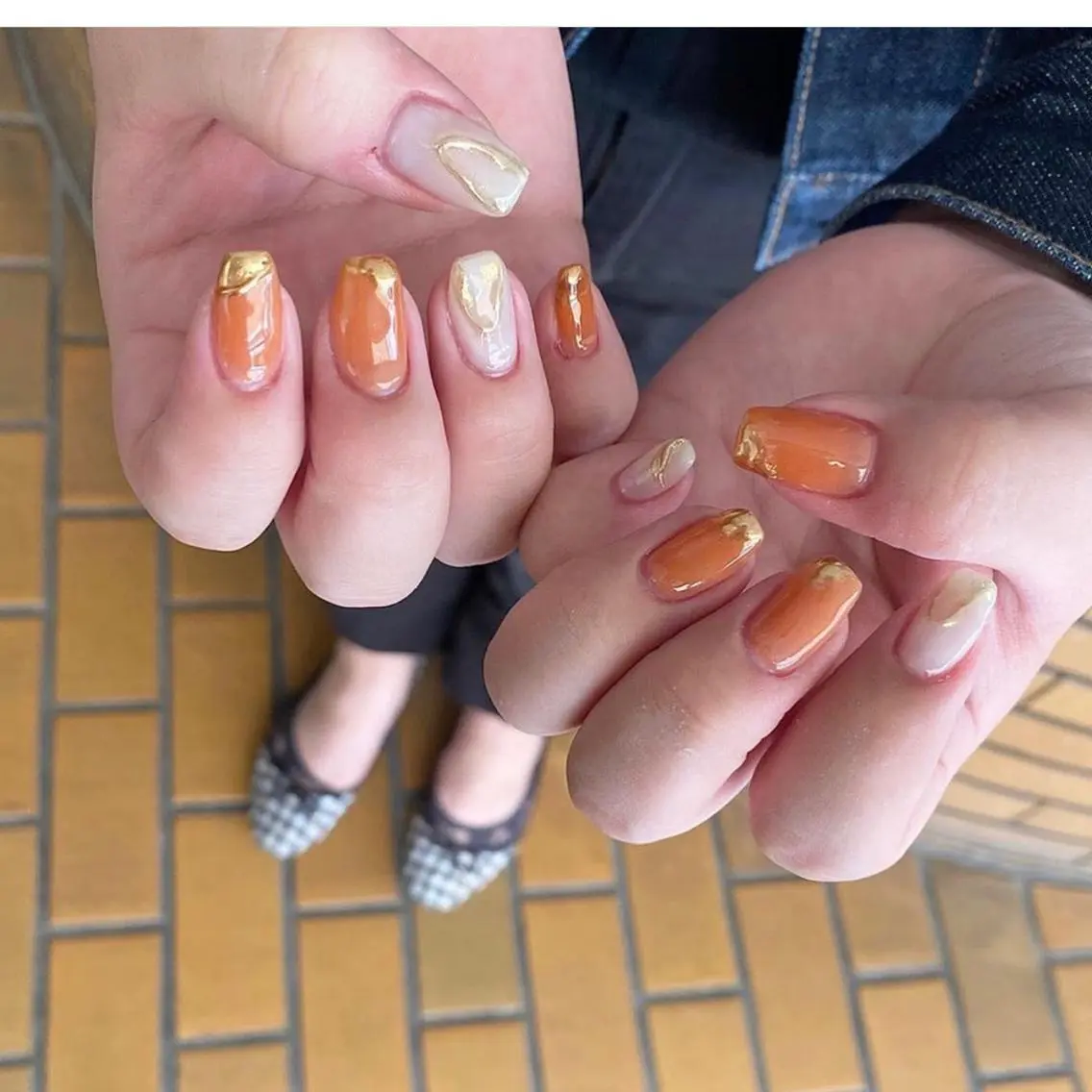 ネイル ニュアンスネイル nail salon granveilのネイルデザイン