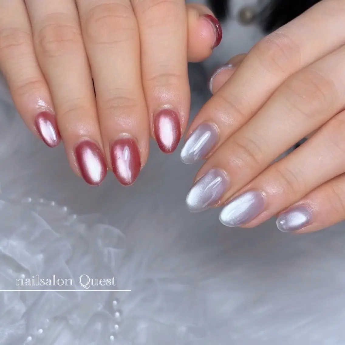 ネイル マグネットネイル nailsalon Questのネイルデザイン