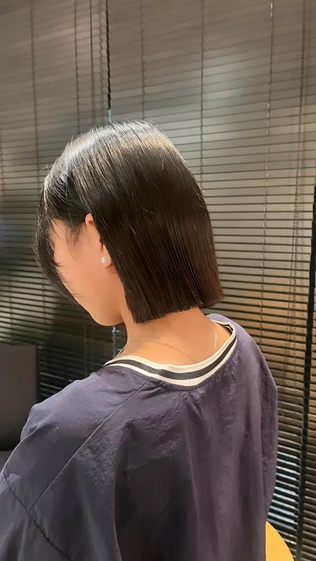 ショート 田中 美月のヘアスタイル