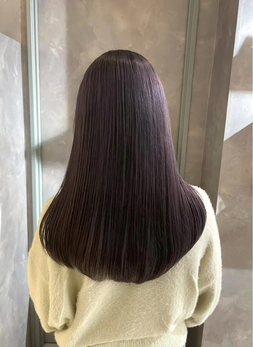 ロング カラー カット ヘアカラー ☁️ ayameのヘアスタイル