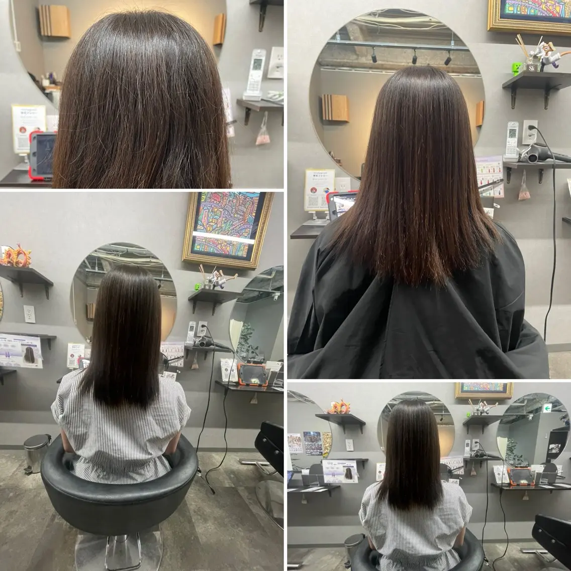 パーマ ストレートパーマ 🌹ミラクル美容師 🌹くっぽのヘアスタイル