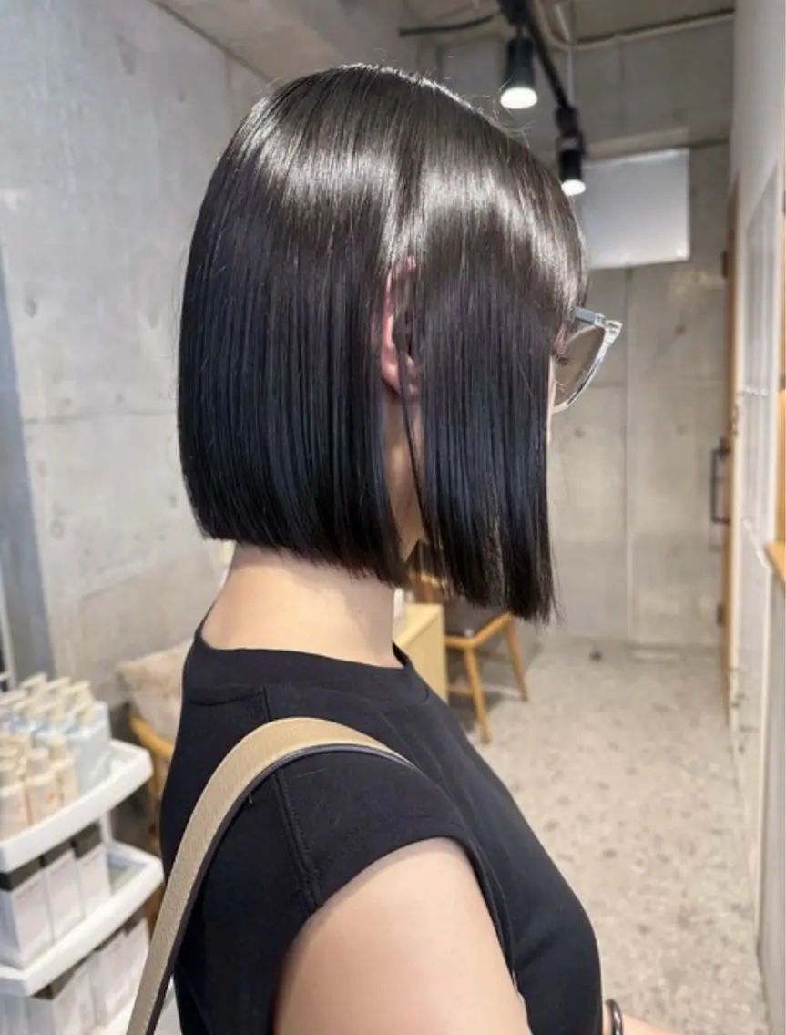 ショート 縮毛矯正 🩰✨️ダブルカラー nanako✨️🩰のヘアスタイル