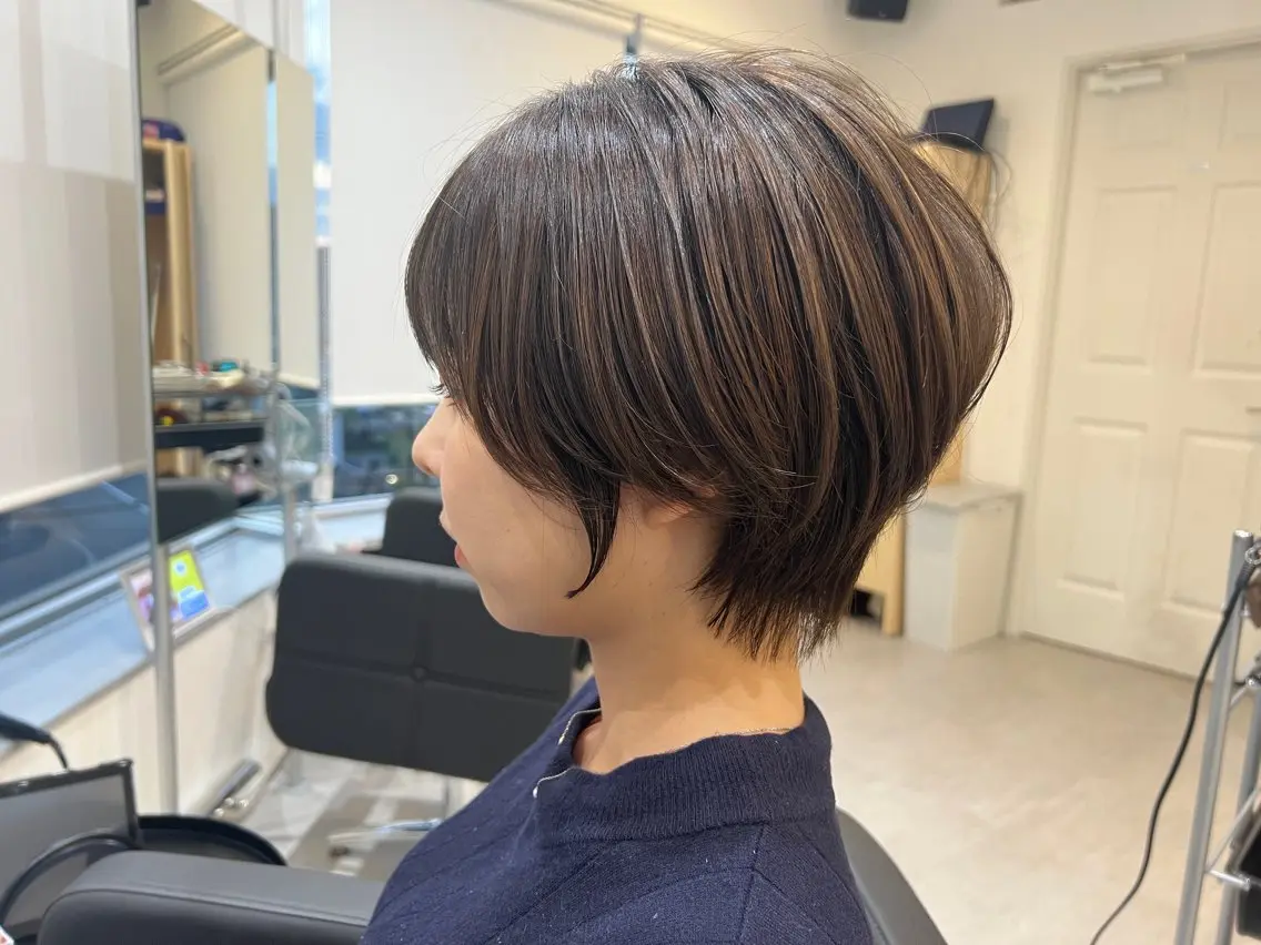 ショート 轡田 くつわだのヘアスタイル