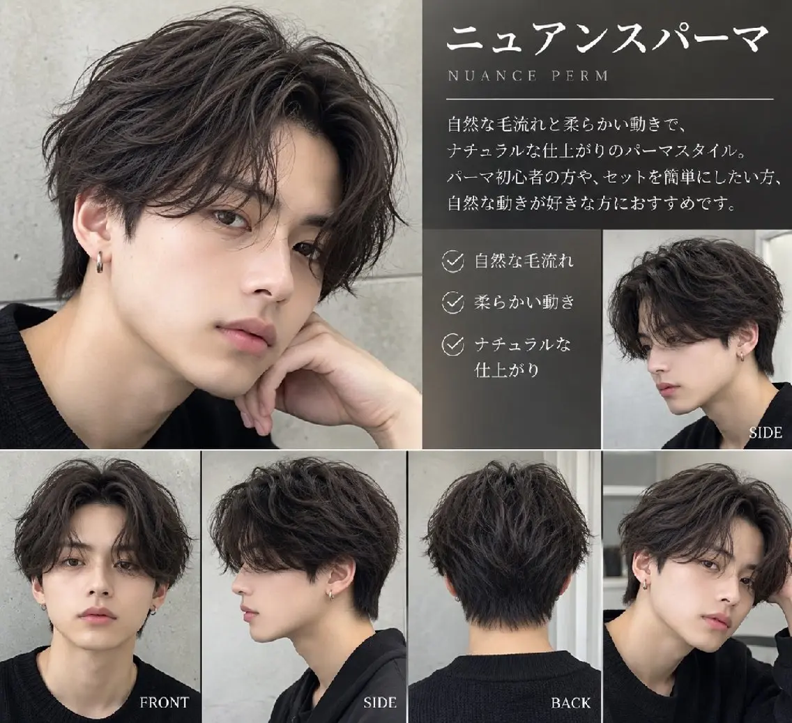 パーマ カット パーマ トリートメント メンズのカリスマ 渋谷　SAIのヘアスタイル
