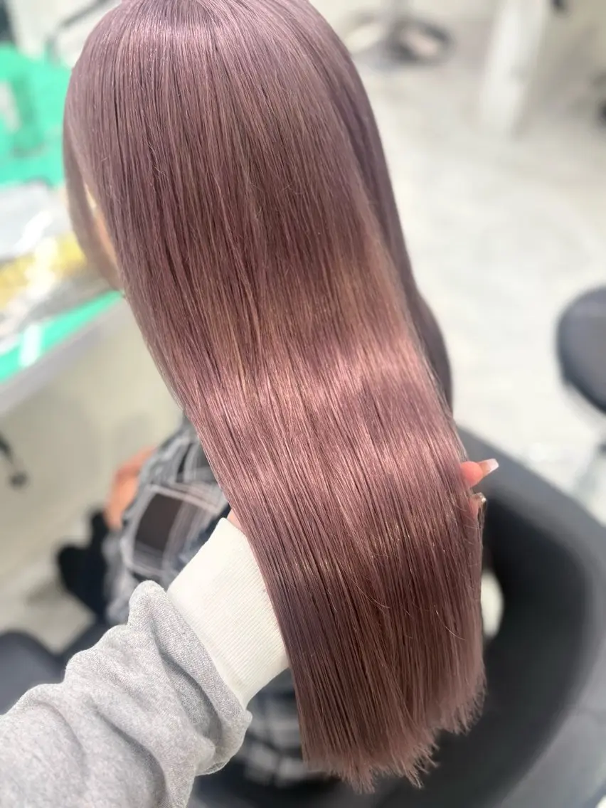 カラー ヘアカラー akari🎀🤍 ガーリーstyleのヘアスタイル