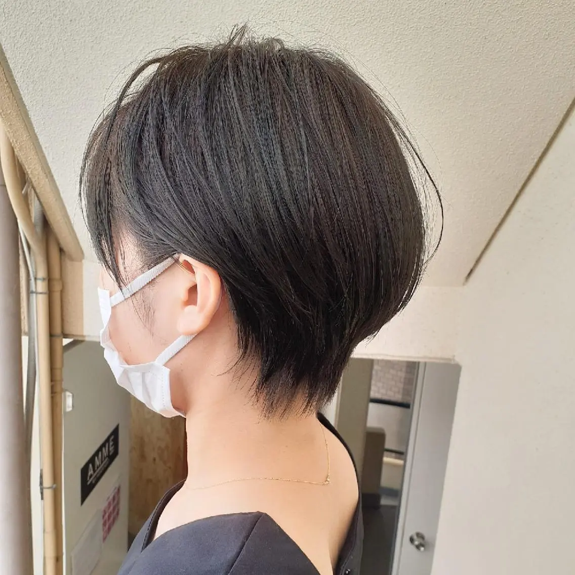ショート カラー 似合わせカット ショートヘア カット トリートメント 🔳髪質改善🔳 岡本陽のヘアスタイル