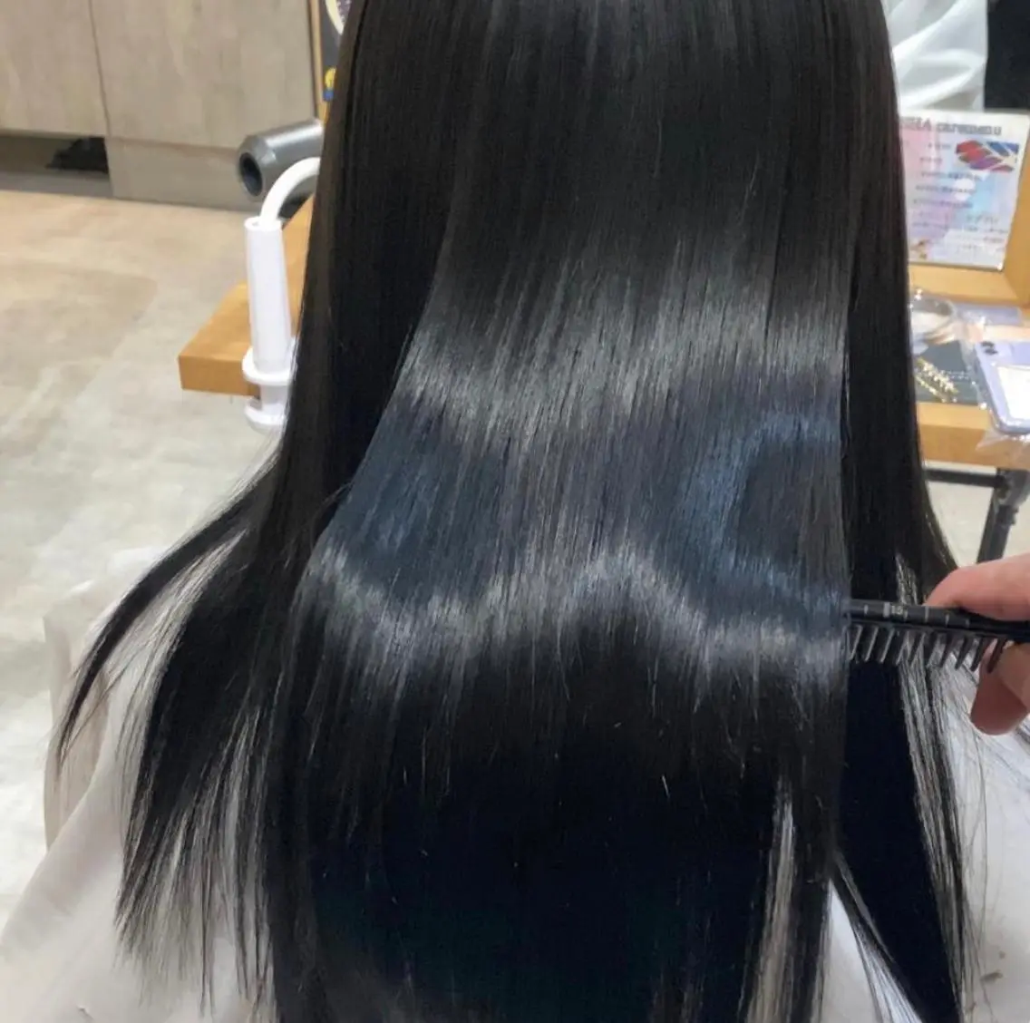 ロング 髪質改善/堀江 ケアカラーtoshiのヘアスタイル