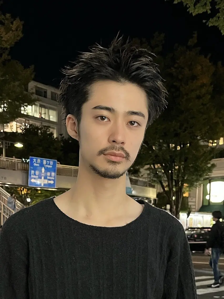 ショート カラー メンズ メンズショート スパイキーショート メンズベリーショート ベリーショート ショートヘア 渋谷 メンズカット 佐伯 将のヘアスタイル