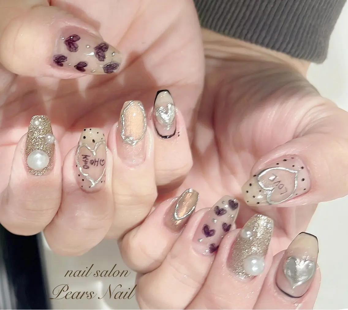 ネイル ハンドネイル Pears Nail MARIのネイルデザイン