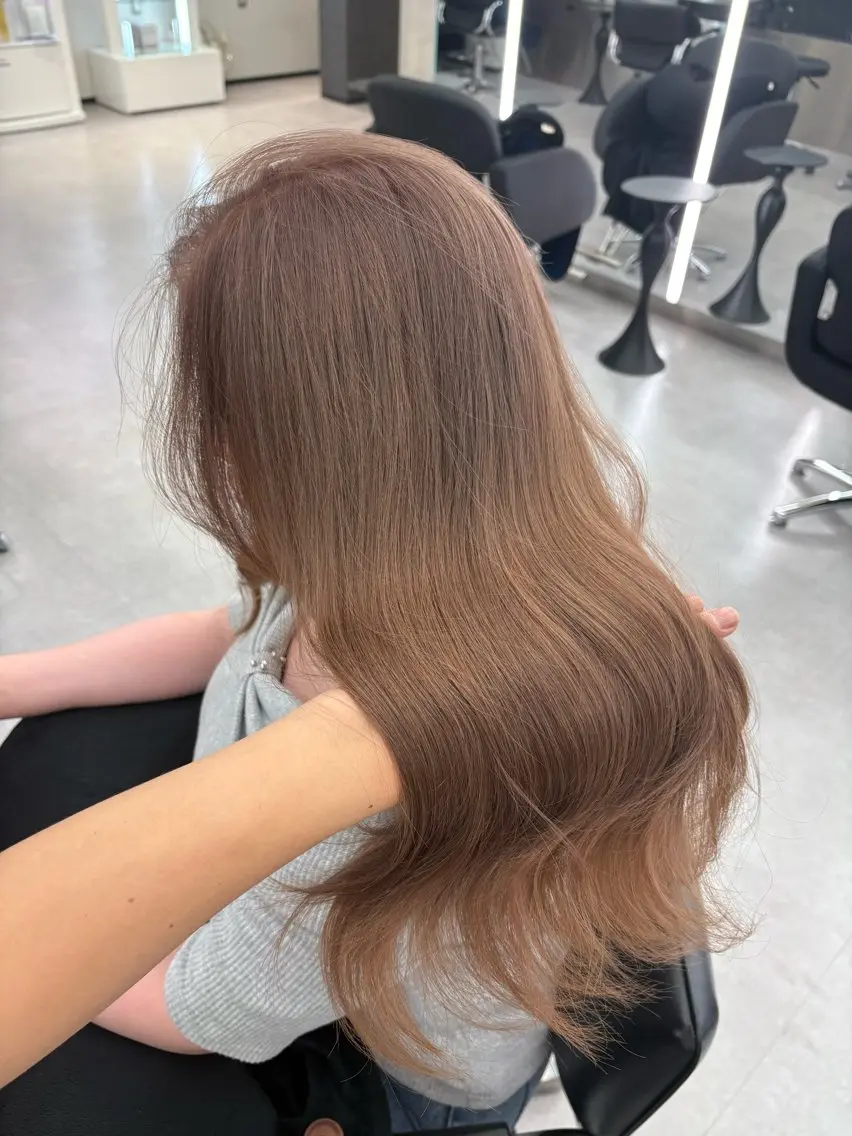 ロング カラー 東 奎吾のヘアスタイル