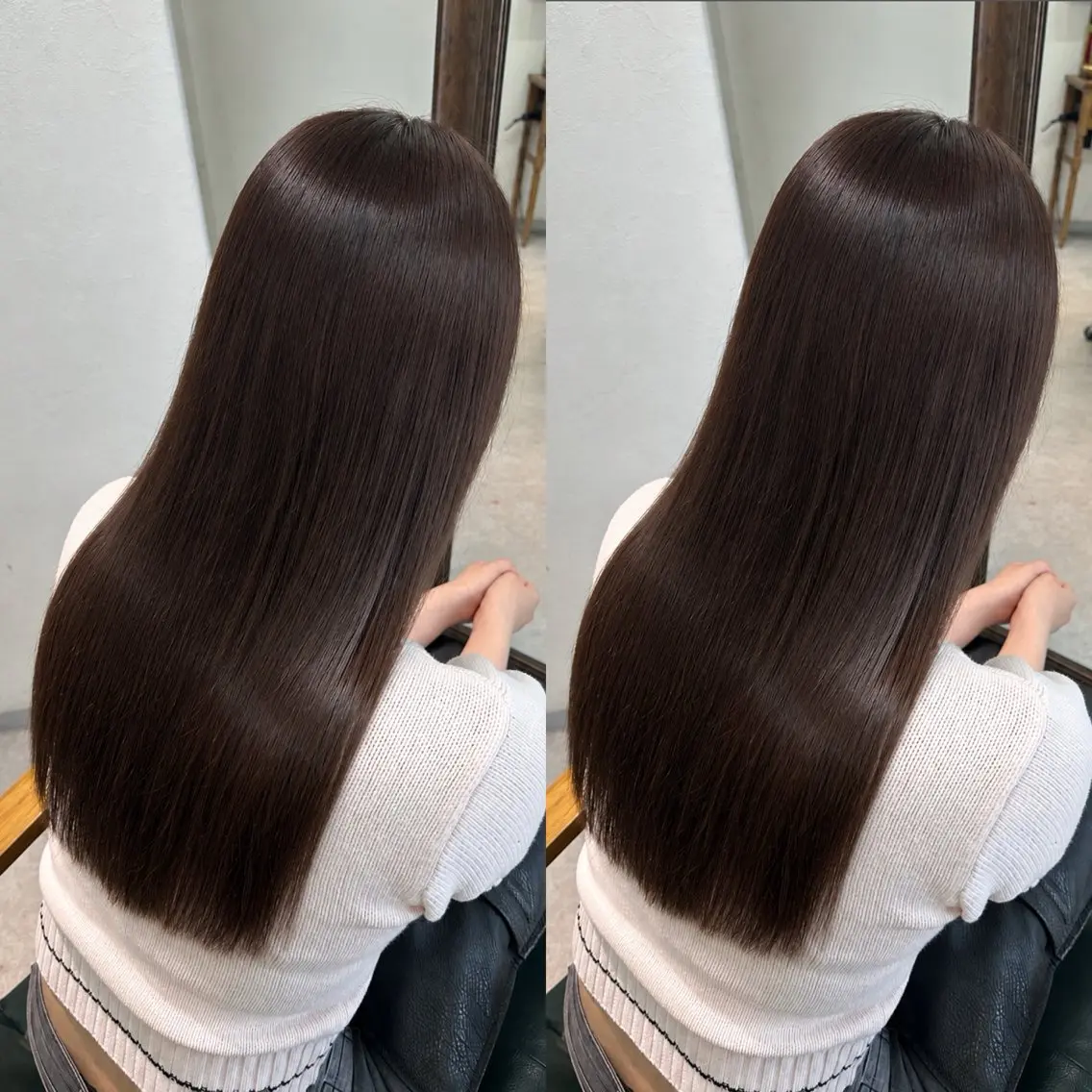 カラー ブラウンカラー オレンジ ヘアカラー slit kokoroのヘアスタイル