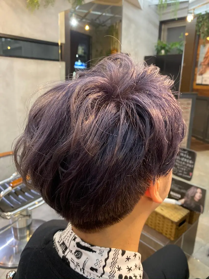 😎平日メンズ限定‼︎😎カット+パーマ👔の写真