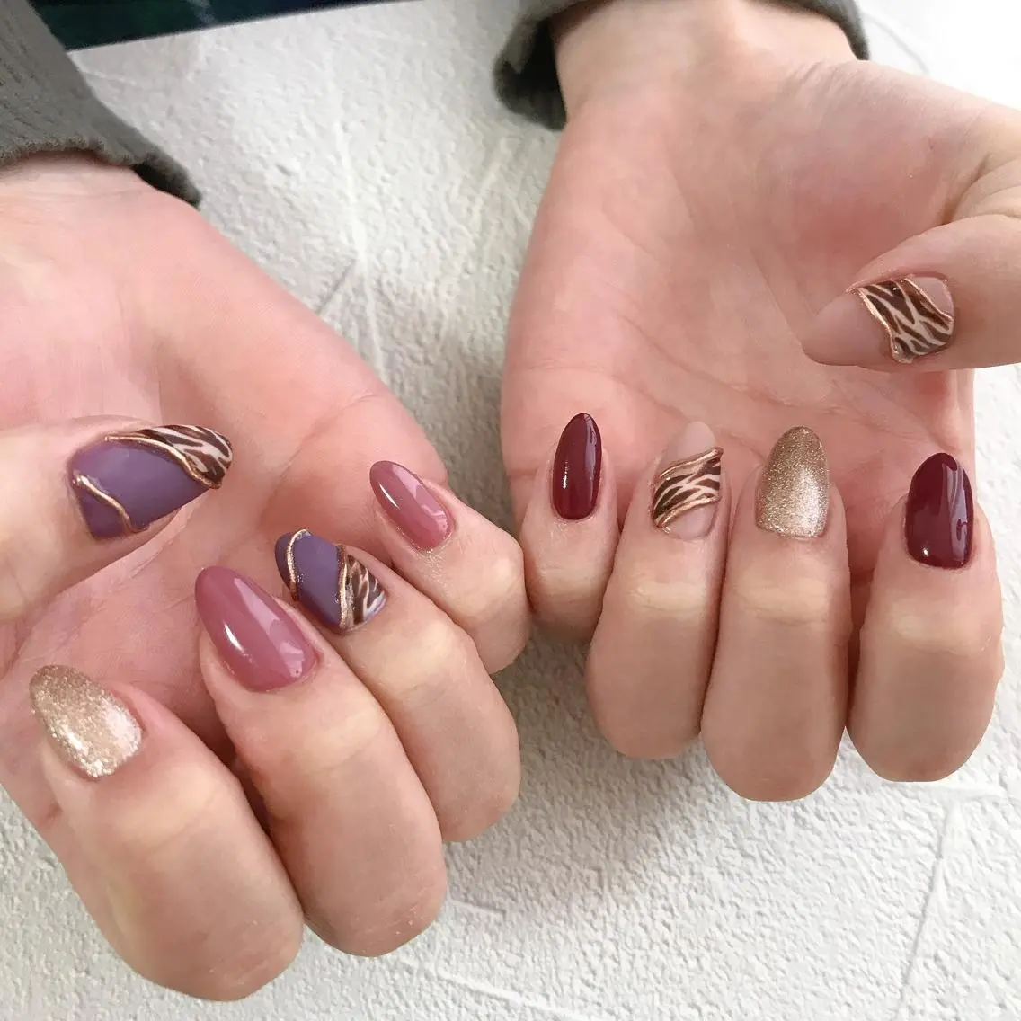 ネイル ミラーネイル ハンドネイル Masuko Yasukaのネイルデザイン