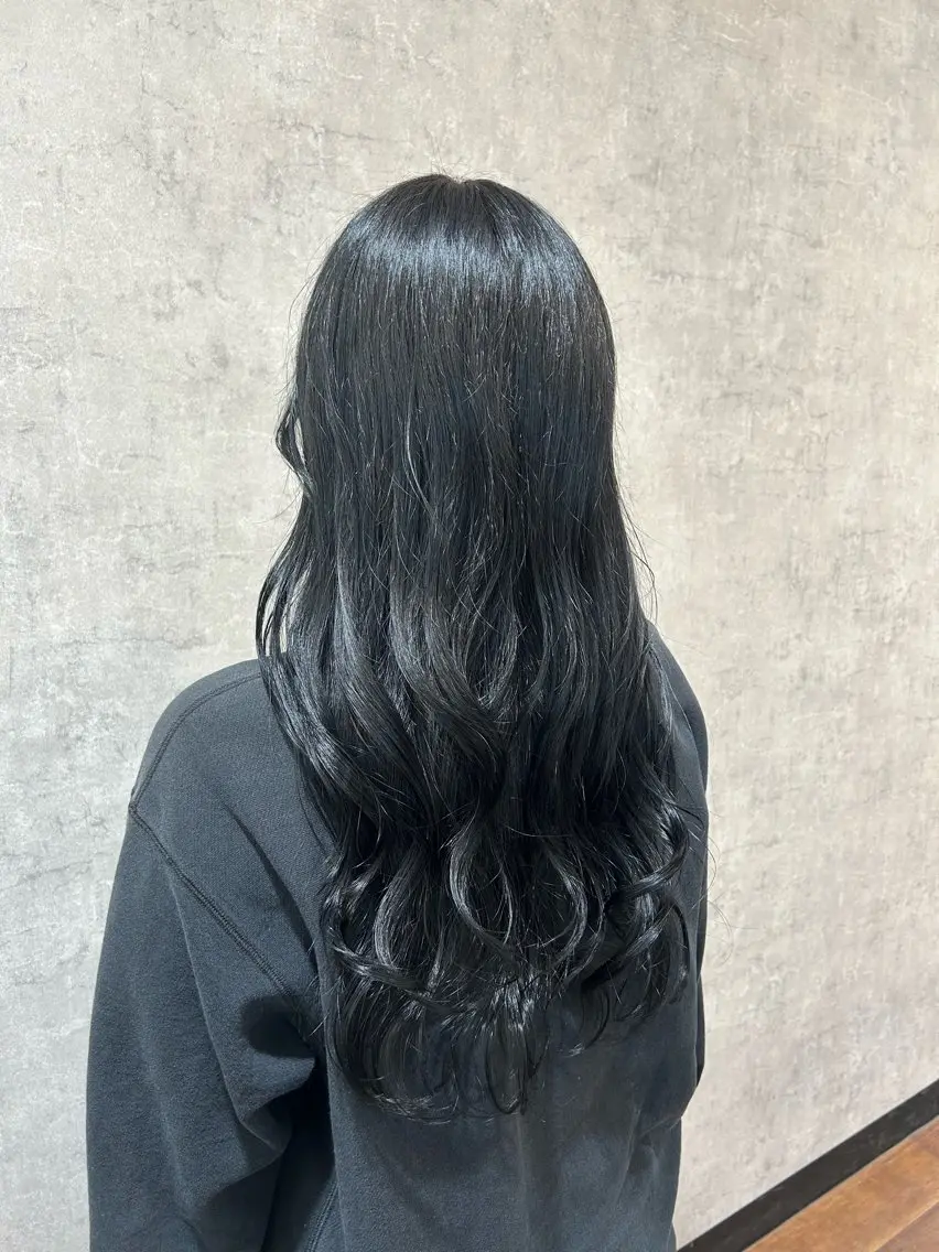 ロング カラー ヘアカラー トリートメント レディース特化/ 前橋/よしかわあんみのヘアスタイル
