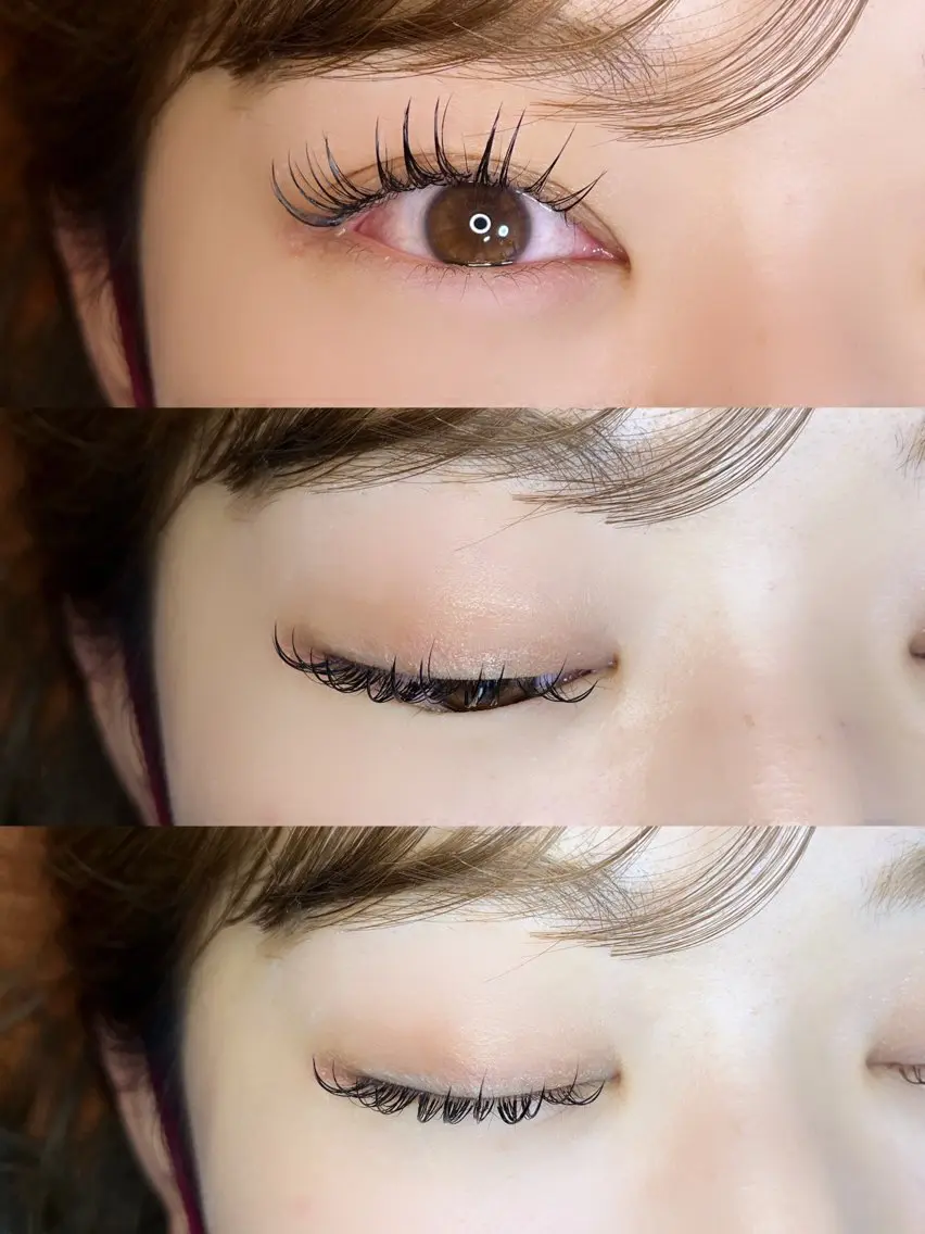 マツエク・マツパ フラットラッシュ lagoon eyelash津久野のマツエク・マツパデザイン