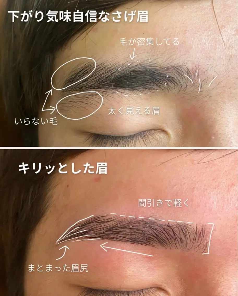 アイブロウ SENSE 【メンズ専門眉毛】の眉毛・アイブロウイメージ