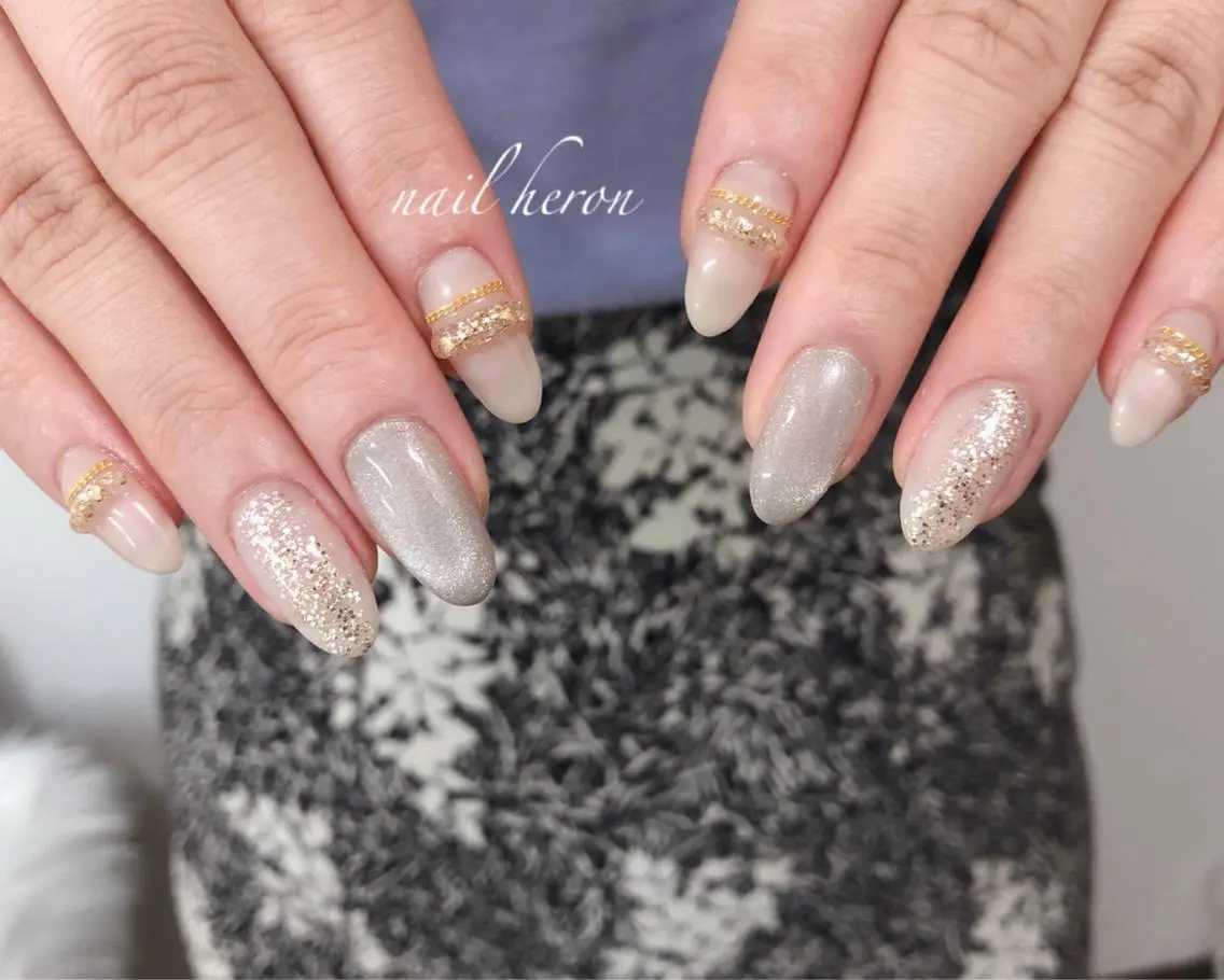 ネイル ハンドネイル saki_ nail heronのネイルデザイン