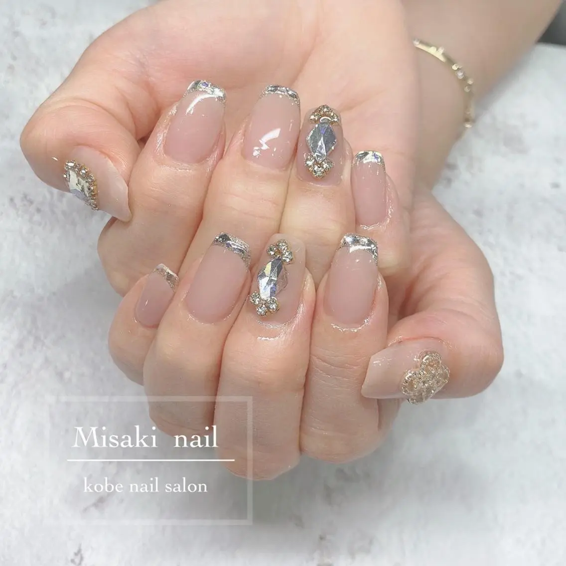 ネイル 韓国ネイル ワンホンネイル ハンドネイル nailsalon miinailsのネイルデザイン
