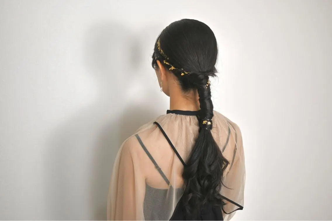 ヘアアレンジ 麻優 ヘアセットのヘアスタイル