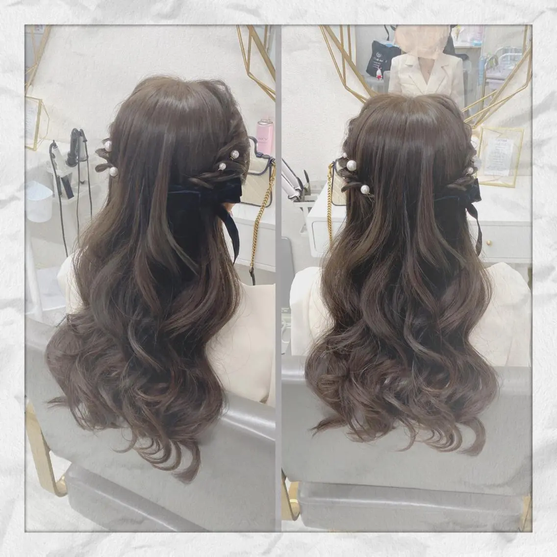 ロング ヘアアレンジ ヘアセット ヘアセット/着付け 𓇼 まつもと𓇼のその他イメージ