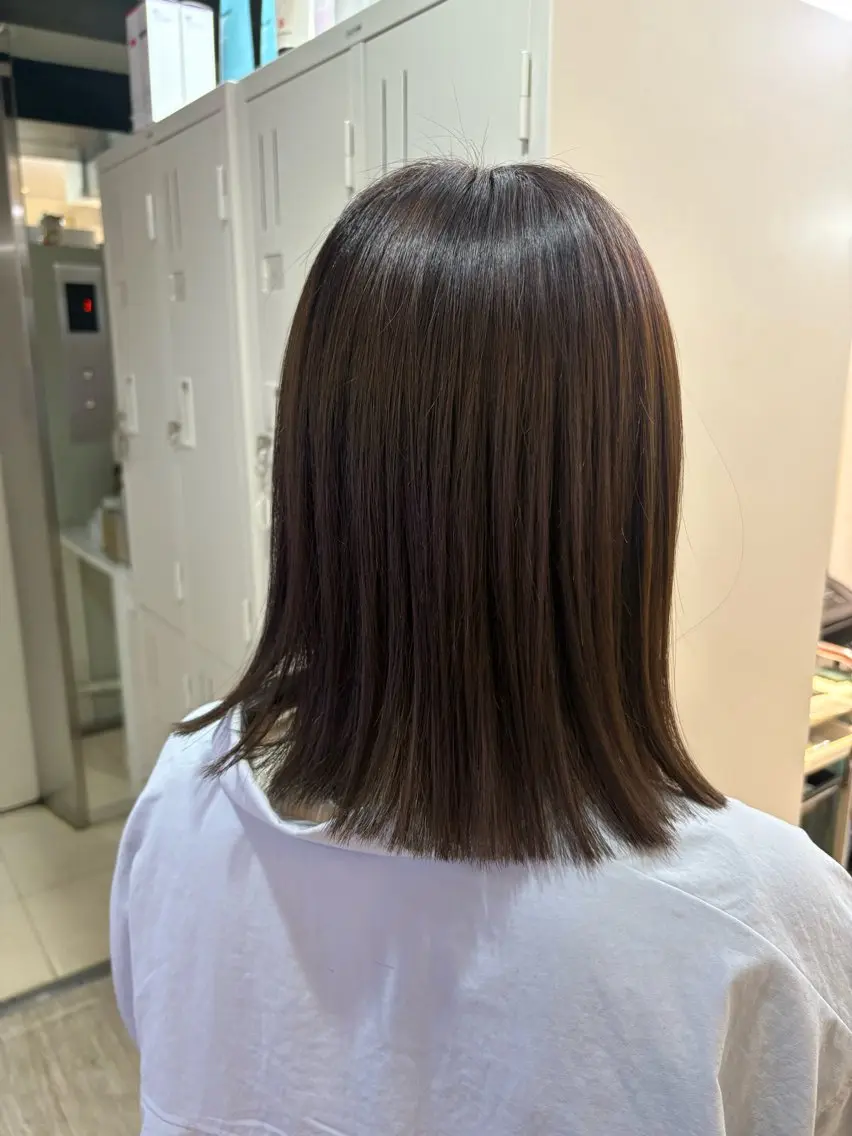 ミディアム 髙木 夢叶のヘアスタイル