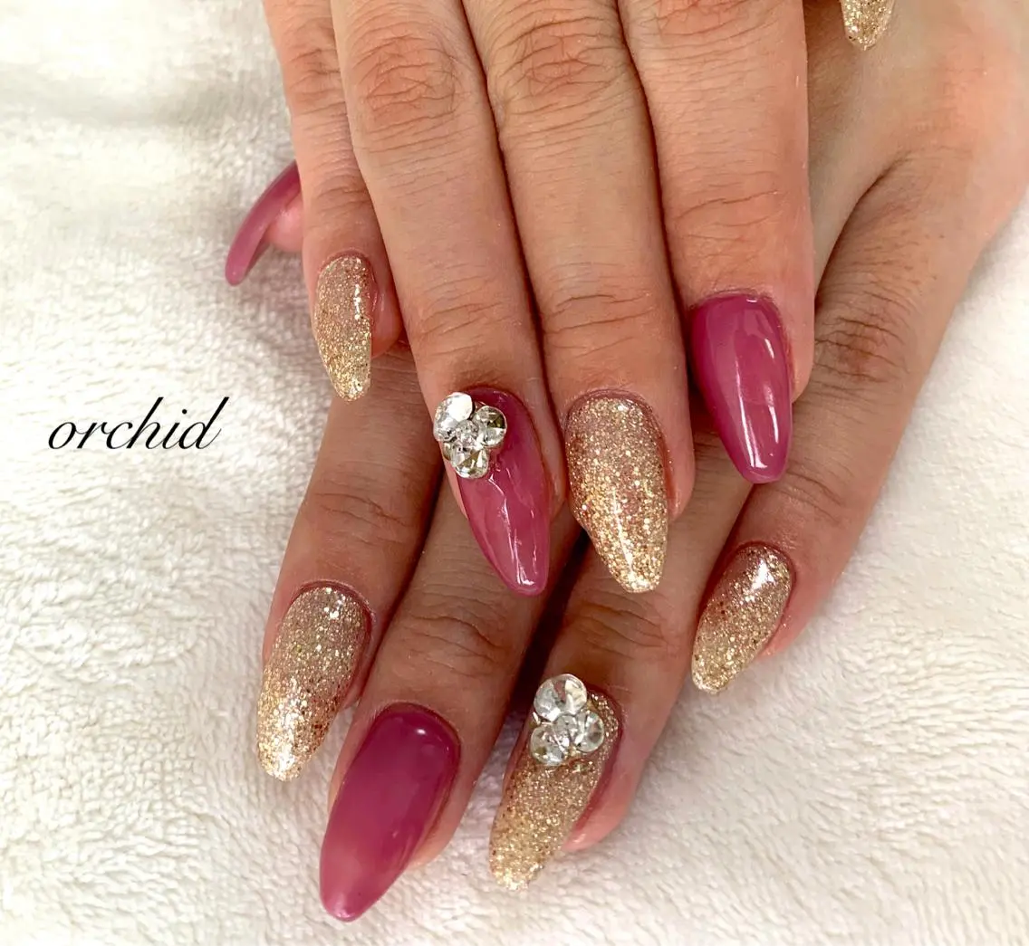 ネイル orchid ♡オーキッドのネイルデザイン