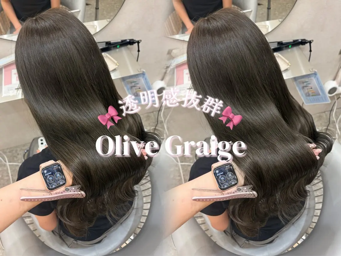 ロング カラー シールエクステ ベージュカラー ブリーチ ブラウンカラー 透明感カラー ヘアカラー トリートメント Rio🎀ブリーチ なし透明感♡顔周り♡のヘアスタイル