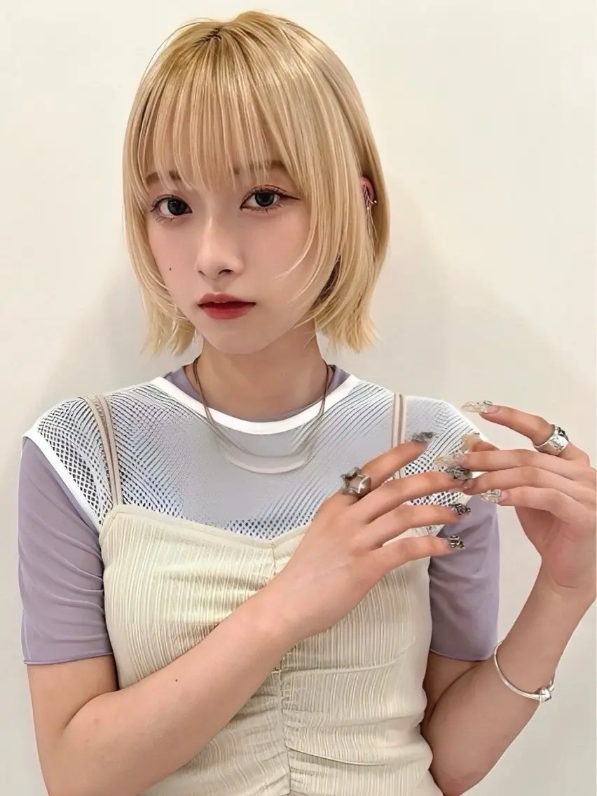 ショート カラー ヘアアレンジ collet大宮 / Yurina💐のヘアスタイル