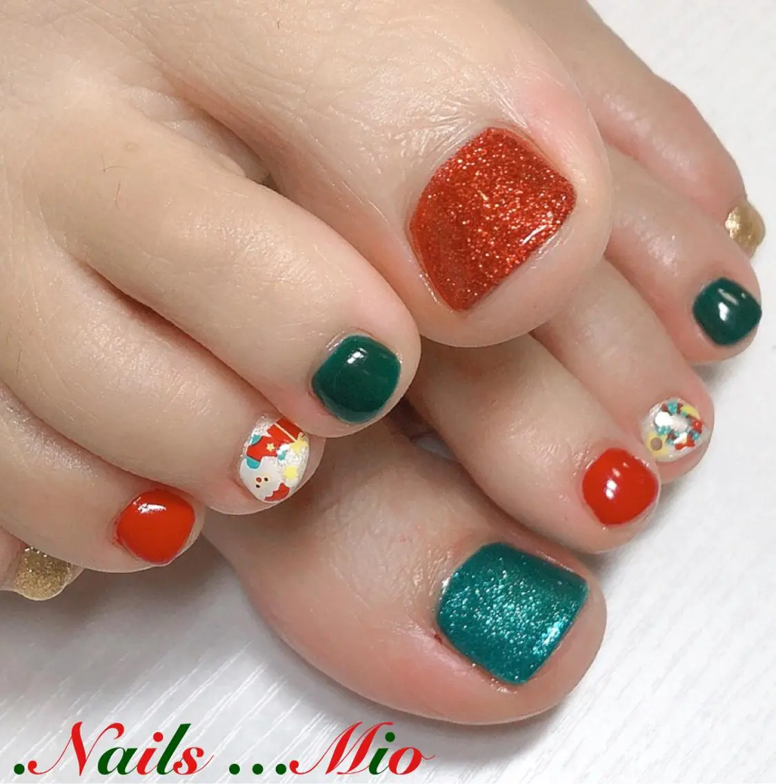 ネイル フットネイル .Nails Mio 赤羽西ネイルサロンのネイルデザイン