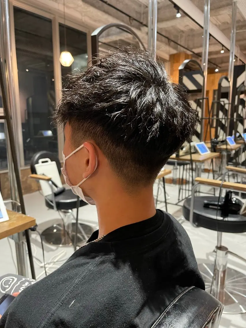 カット+特殊パーマの写真