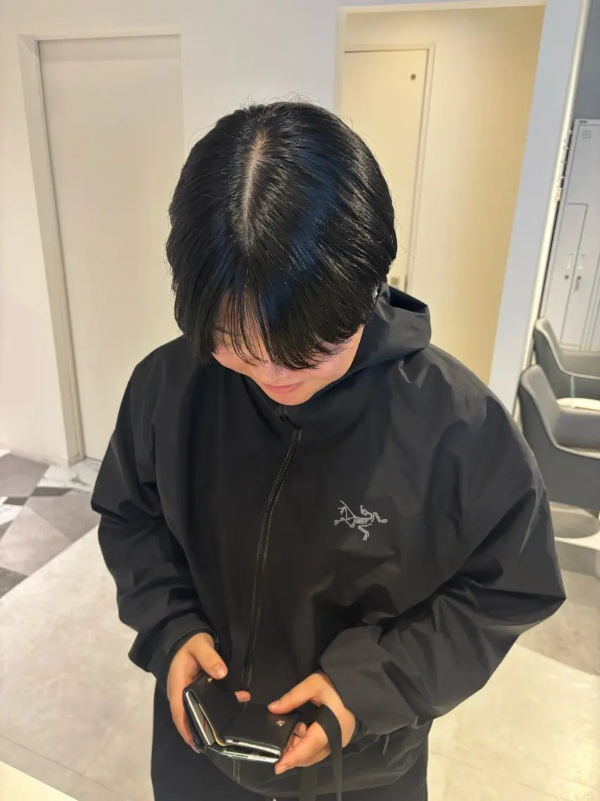 ショート 藤井 日向のヘアスタイル